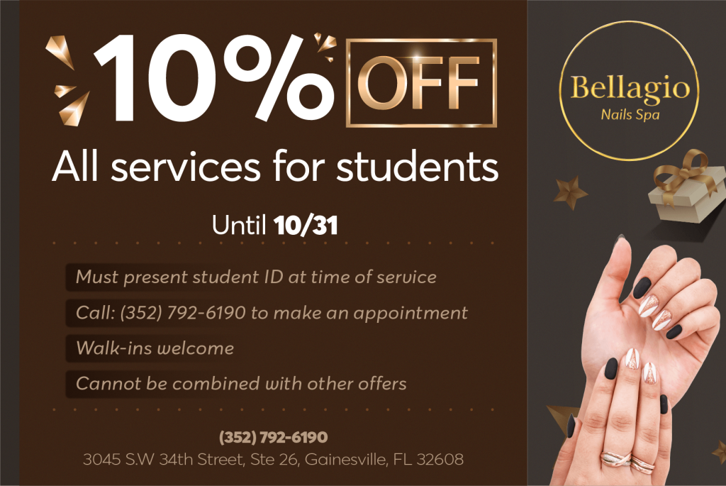 Bellagio Nail Bar & Spa 3045 S.W 34th Street Ste 26 Buford, GA 30519